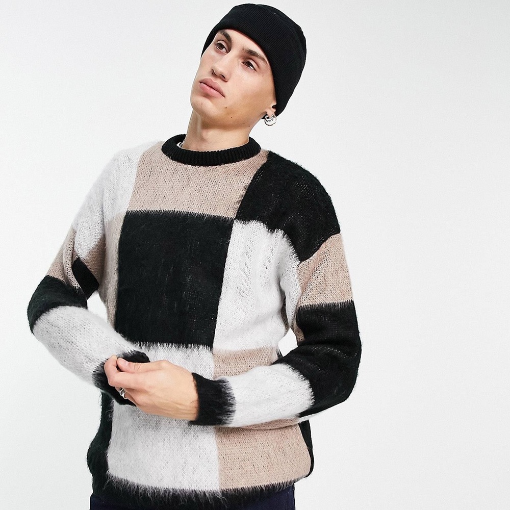 Asos fluffy sweater